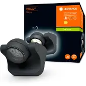 Ledvance Applique murale et plafonnier LED, luminaire d'extérieur, ENDURA STYLE HEMISPHERE / 6 W, 220...240 V, Warm White, 3000 K, matériau du boîtier : aluminium, IP44