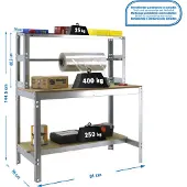 Simon Rack Simonwork (bancos De Trabajo) Établi Bt4 1445x910x760 Mm