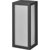 Osram ENDURA CLASSIC RADO W lampe d'extérieur, applique, douille E27, gris foncé, aluminium, installation rapide & facile, diffuseur dépoli, indice de protection IP65, utilisation en extérieur