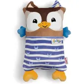 Nici Doudou hibou réversible 30x20