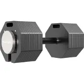 Tunturi Rapid Haltère Réglable – Set Unique 53 kg – Réglable de 4 à 53 kg – 25 Poids en Un – Ensemble de Poids pour la Maison