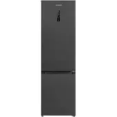 Heinner HCNF-HM377INVDGHC Réfrigérateur-congélateur 377L, No Frost, écran tactile, gris foncé