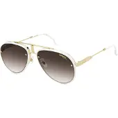 Carrera Lunettes de Soleil GLORY 58/17/145 Gold ivory Metal frames UNISEX GLORY