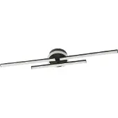 Eglo Plafonnier design Vascella 1 noir