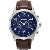 Timberland Montre à affichage analogique bleu