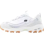SKECHERS Sneakers 150556-WGY in WHITE PU/MESH/IRIDESCENT ACCENT/ GREY TRIM color size 36