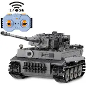 Jamara CaDA Tank Tiger 1:35 gris 2,4 GHz Brick