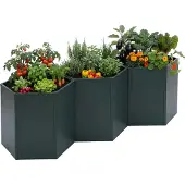 MCW Jardinière sur pied -P64 (lot de 3)