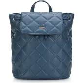 WITTCHEN Sac à dos Young Collection pour femmes, tendance, surpiqûres géométriques, cordons de serrage, largeur réglable en haut