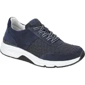Gabor Rollingsoft ROLLINGSOFT Chaussures dames - Chaussures basses à lacets sportives bleues Loisirs NEUF