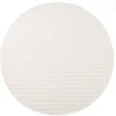 vidaXL Tapis ronds SIROLO Crème Ø 120 CM Polyester
