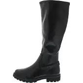 Tamaris talon de 25mm, tige de 30cm en noir, taille 37