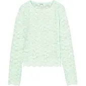 Garcia N262608 Long Sleeve T-shirt Vert 8-9 Years Fille