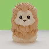 Numskull Wicked Tubbz Mini Figurine PVC Lion peureux 5 cm