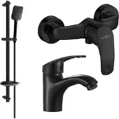 Mexen Fabia DB62 set de douche, Noir - 746504DB62-70