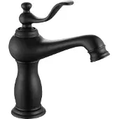 Mexen Mélangeur de lavabo Vela, noir (744500-70)