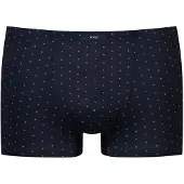 Mey Boxers 'Points' bleu foncé / vert clair