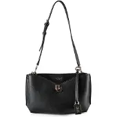 GUESS Jeans portefeuille pour femme en cuir rouge