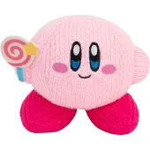 Tomy Figurine en peluche Kirby Nuiguru-Knit avec la baguette magique Invincible Candy