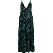 Protest Cila Sleeveless Long Dress Bleu S Femme