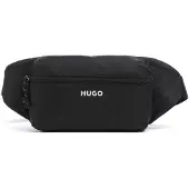 HUGO Sacs banane 'EVERETT' noir / blanc