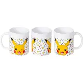 AK Kubek Pokémon z konfetti, pojemno 325 ml, ceramika, licencjonowany