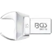 Bgs Clé à fourche 15 mm, empreinte 14 x 18 - 6901-15