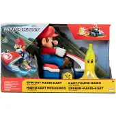 Super Mario Figurine Spin Out Mario Kart Mario Kart 6.5 Cm