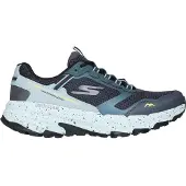 SKECHERS Sneakers 129525-NVAQ in Navy Leather/Aqua Trim color size 39