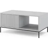 Vicco Table basse Eliza Gris 90x50cm, Model 40504