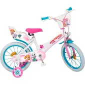 Toimsa Vélo enfant 16" TOI1681 Pat' Patrouille Blanc
