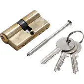 Bgs Cylindre de serrure en laiton 60 mm