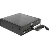 DeLOCK Wechselrahmen 1x 5,25" Slim Laufw. + 2x 2.5" SATA HDD