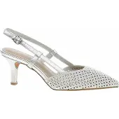 Marco Tozzi chaussures habillées pour femmes 2-29667-46 argent 37