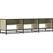 vidaXL Armoire TV Chêne Sonoma 180x40x46 cm Bois composite