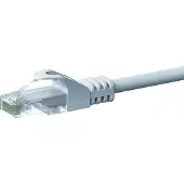 Dsit Câble réseau CAT5e, U/UTP, 15 mètres, blanc, 100% cuivre