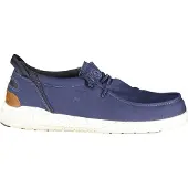 Lumberjack Mocassin élégant pour homme : un classique bleu avec des détails contrastés