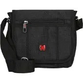 Travel'n'Meet Rabat du couvercle Messenger Bag noir Polyester OTD4202S