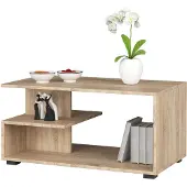 Akord Table Basse PIN en Chêne Sonoma - Élégant et Fonctionnel 90x45 cm