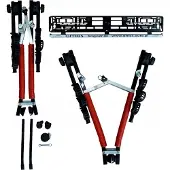 Amos Porte-vélos d'attelage pour 3 vélos