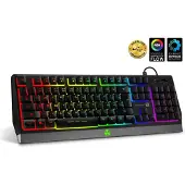 Connect IT BATTLE Clavier gaming RGB (version CZ+SK), NOIR
