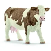 Schleich 13801 Farm Life 13801 Fleckvieh-Kuh