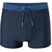 Schiesser Shorts de bain ' Ocean Swim ' bleu nuit