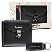 Peterson Set peňaženky s kľúčenkou Mitsuko čierna Taille unique