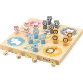 PolarB Jeu chinois en bois Viga PolarB Ludo