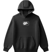 Vans Sweatshirts à capuche BLOCKED BOX PO HOODIE filles - Noir - 16 ans