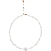 Gaya Bracelet or rose / blanc perle
