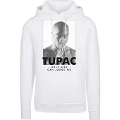 Mister tee Sweat-shirt '2Pac Prayer' gris / noir / blanc