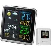 Bresser Station météo ClimaTemp TB avec Écran LCD Couleur