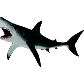 Collecta Requin blanc à gueule ouverte-xl88729 Figurine Argent 3-6 ans Argent 3-6 ans